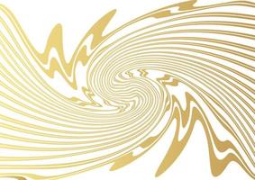 Gold wave line background. Luxurious design vector