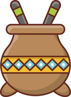 bowl Vector illustration on a transparent background. Premium quality symbols. Vector Line Flat color  icon for concept and graphic design.