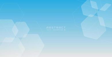 Minimal light blue background with geometric creative and minimal gradient vector