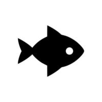 Fish Icon. Water Animal Symbol - Vector Logo Template.