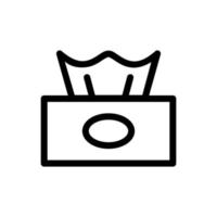 tissue box icon, vector illustration