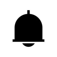 Bell Icon in trendy flat style isolated on grey background. Notification symbol for your web site design, logo, app, UI. Vector illustration, EPS10.