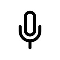 Microphone vector icon, Web design icon. Voice vector icon, Record. Microphone - recording Studio Symbol. Retro microphone icon