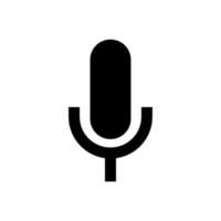 Microphone vector icon, Web design icon. Voice vector icon, Record. Microphone - recording Studio Symbol. Retro microphone icon