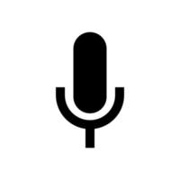 Microphone vector icon, Web design icon. Voice vector icon, Record. Microphone - recording Studio Symbol. Retro microphone icon