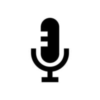 Microphone vector icon, Web design icon. Voice vector icon, Record. Microphone - recording Studio Symbol. Retro microphone icon