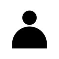 User Icon in trendy flat style isolated on grey background. User symbol for your web site design, logo, app, UI. Vector illustration, EPS10.