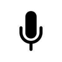 Microphone vector icon, Web design icon. Voice vector icon, Record. Microphone - recording Studio Symbol. Retro microphone icon