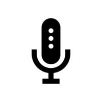 Microphone vector icon, Web design icon. Voice vector icon, Record. Microphone - recording Studio Symbol. Retro microphone icon