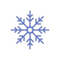 snowflake winter set of blue isolated icon silhouette on white background vector illustration.