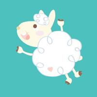 Sheep cartoon vector