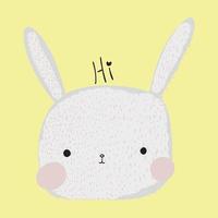 Rabbit Cartoon Vector