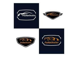 Car Shop Logo Design Inspiration. vector