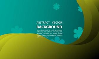 background abtrak gradient geometric liquid wave shape abstract lines of mint green vector, for posters, banners, and others, vector design illustration eps 10