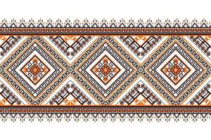 Geometric ethnic pattern seamless. vector