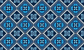 Abstract ethnic geometric pattern design for background or wallpaper. vector