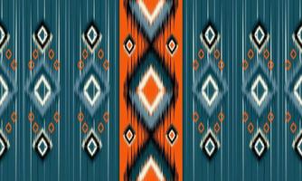 Geometric ethnic oriental pattern traditional Design for background,carpet,wallpaper,clothing,wrapping,Batik,fabric,Vector illustration.embroidery style. vector