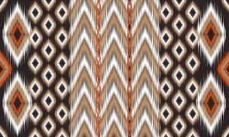 Geometric ethnic oriental ikat pattern traditional Design for background,carpet,wallpaper,clothing,wrapping,Batik,fabric,Vector illustration.embroidery style. vector