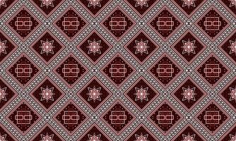 Abstract ethnic geometric pattern design for background or wallpaper. vector