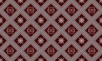 Abstract ethnic geometric pattern design for background or wallpaper. vector