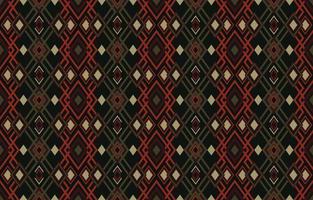 Complex Seamless Diamonds Shape Pattern vector