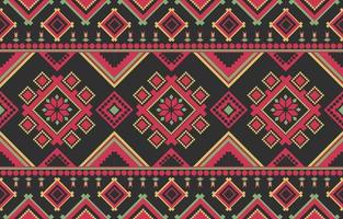 Traditional Colorful Seamless Ethnic Pattern vector