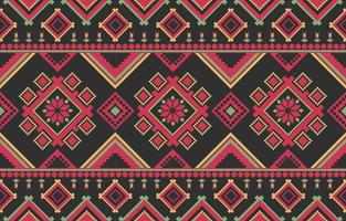 Traditional Colorful Seamless Ethnic Pattern vector