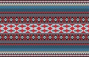 Aztec Tribal Traditional Ikat Ethnic Pattern vector