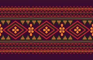 Ethnic Seamless Ornament Pattern Print vector