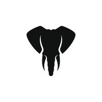 diseño de vector de logotipo de elefante