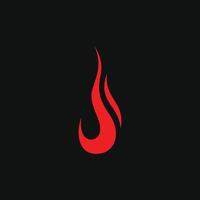 flame logo vector design