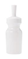 Plastic bottles, white background, skin care. photo