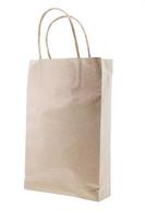 Brown paper bags to protect the environment photo