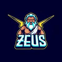 esport zeus logo vector