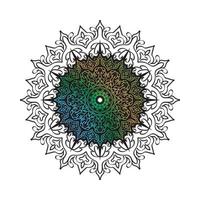 Vector round abstract circle. Luxury Mandala style