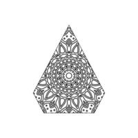 Mandala vector element round ornament decoration