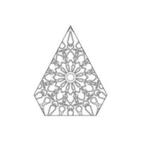Mandala vector element round ornament decoration