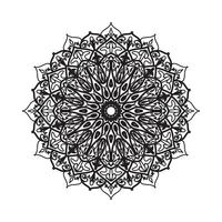 mandala dibujado a mano. decoración en ornamento étnico oriental doodle vector