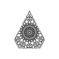 Mandala vector element round ornament decoration