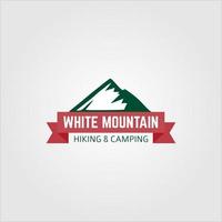 vector mountain logo. mountain adventure and exploration