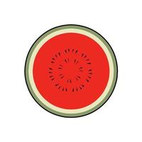 Fruit vegetable in flat hand drawn style design vector