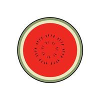 vegetales de frutas en diseño de estilo plano dibujado a mano vector