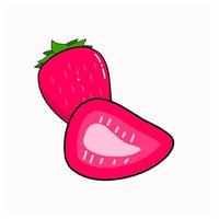 Flat Design of fruit vegetable vector