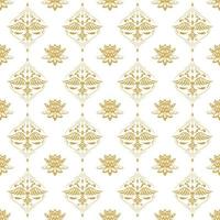 Vintage Luxury Birds Seamless Pattern vector