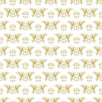 Vintage Luxury Birds Seamless Pattern vector