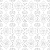 Vintage Luxury Damask Seamless Pattern vector