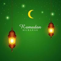 ilustración para el mes de ramadán vector