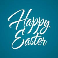 Happy Easter Text vector