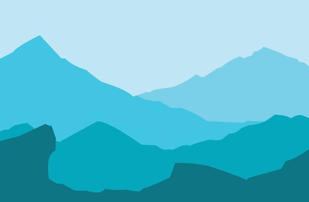 Mountain Landscape Background Vector Art, Icons, and Graphics for Free
