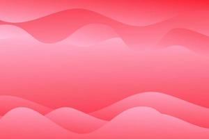 Wave gradient pink abstract background vector design